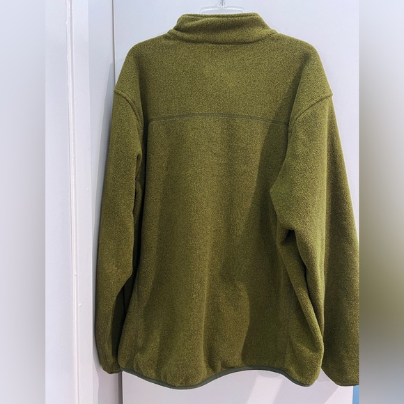 Duluth Trading Company Men's Green Full Zip Fleece Sweater Jacket Size XL - Picture 4 of 12